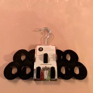 Black - Velvet Scarf / Jewelry Hanger